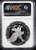 2023-W Silver Eagle NGC PR70UCAM Guadisoso Signed Advance Releases