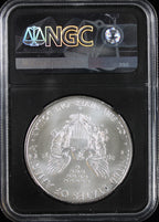 2020-W Silver Eagle NGC MS70 First Day of Issue Mercanti Signed