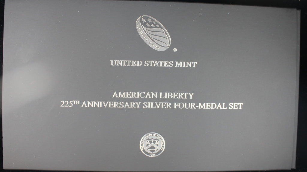 2017 Four Coin Liberty Set OGP
