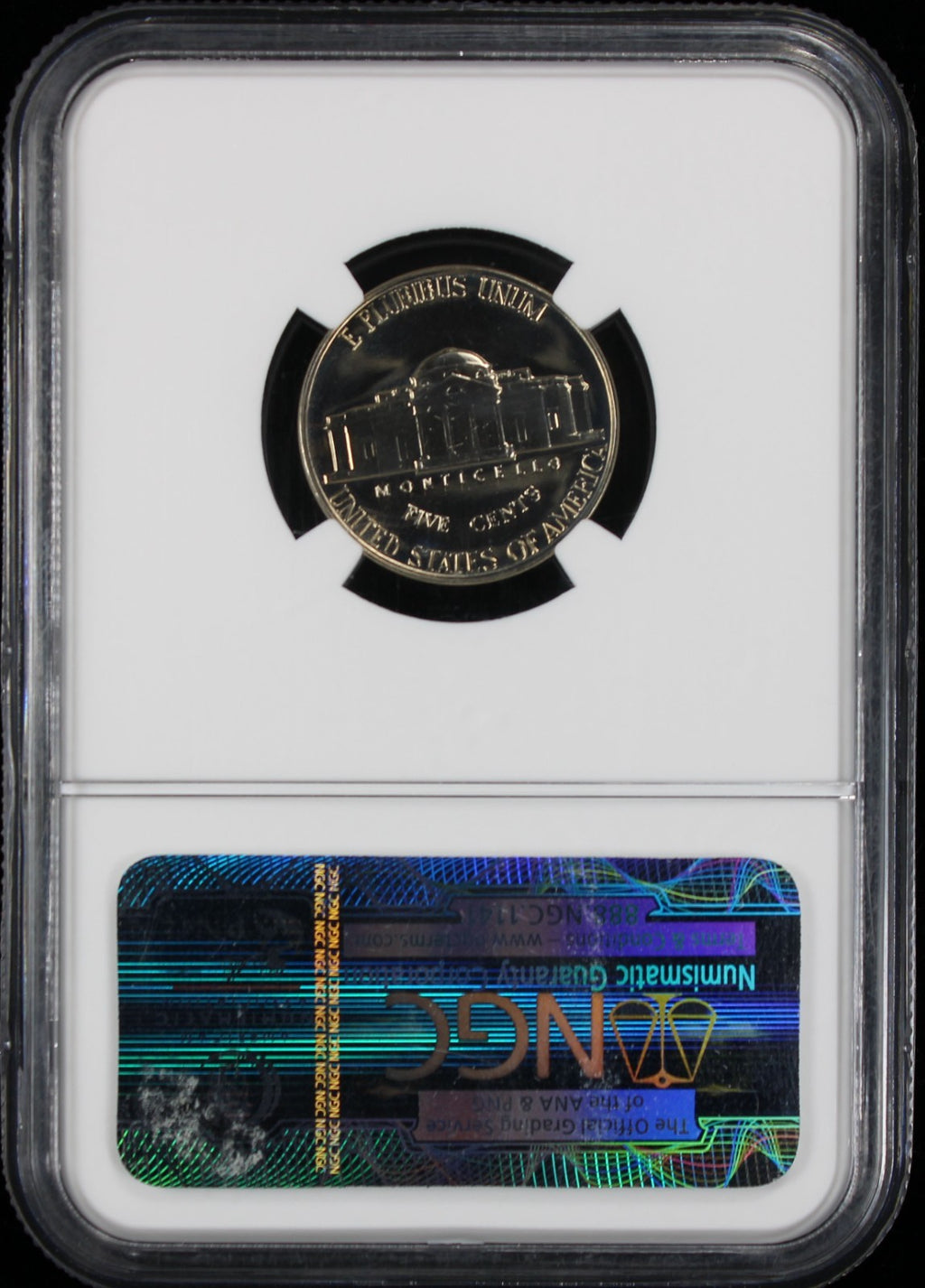 1955 Jefferson Proof Nickel 5c NGC PF69 Cameo
