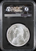 2021 South Africa Silver 1 Krugerrand First Day of Production MS70