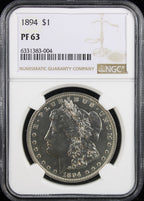 1894 $1 Morgan NGC PF63