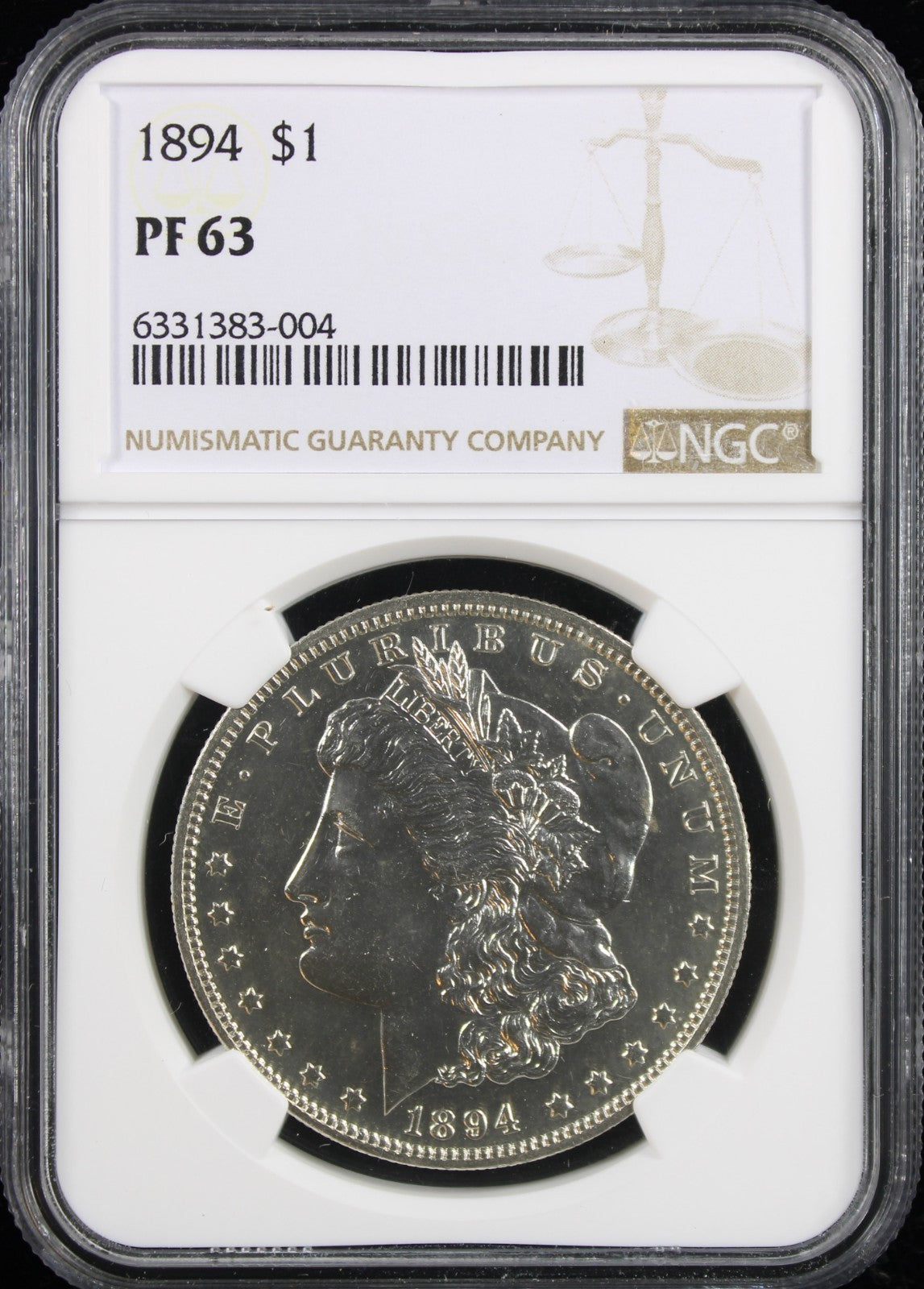 1894 $1 Morgan NGC PF63