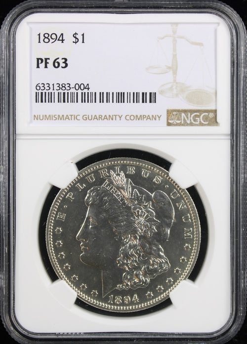 1894 $1 Morgan NGC PF63