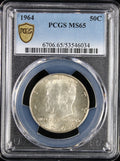 1964 Kennedy Half Dollar 50c PCGS MS65