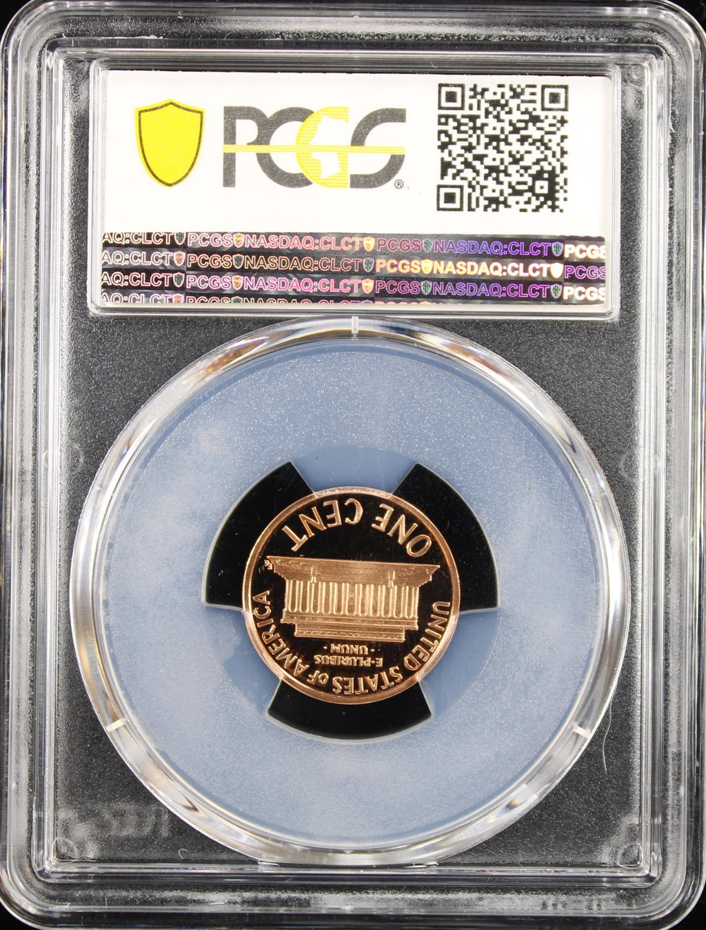 1992-S 1c PCGS PR70RD DCAM