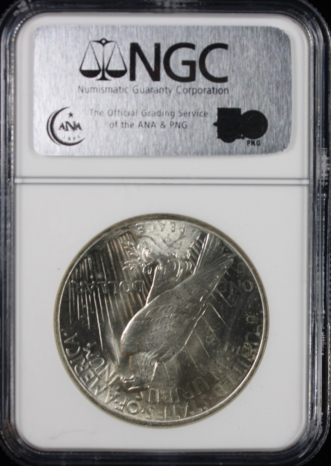 1922 Peace $1 NGC MS63