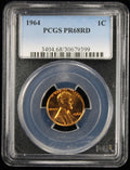 1964 Proof Lincoln Cent 1c PCGS PR68 RD