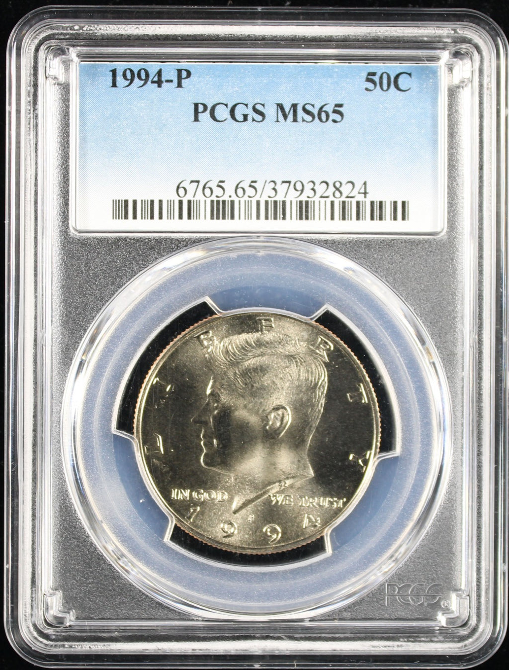 1994-P Kennedy Half Dollar 50c PCGS MS65