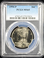 1994-P Kennedy Half Dollar 50c PCGS MS65