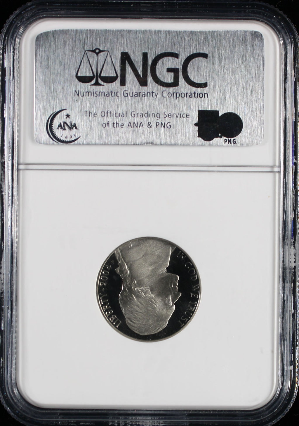 2004-S Jefferson Nickel 5c NGC PR69 Ultra Cameo Handshake