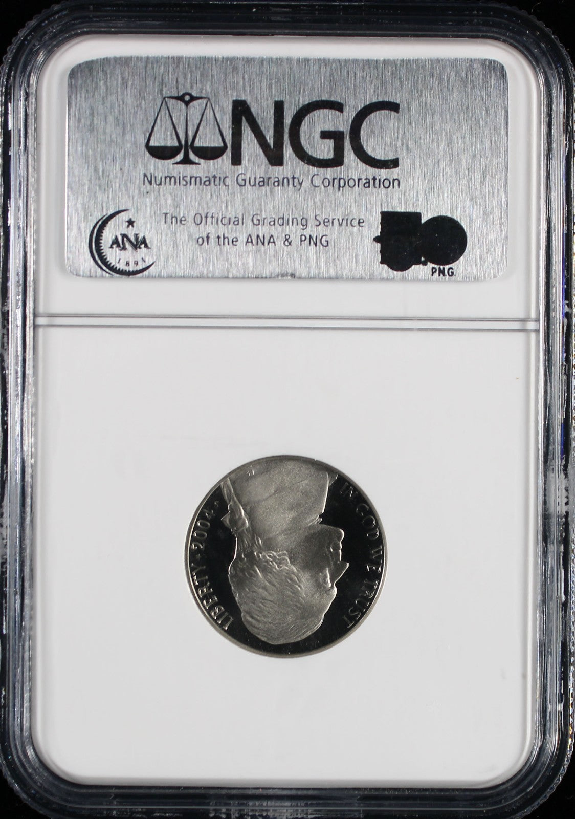 2004-S Jefferson Nickel 5c NGC PR69 Ultra Cameo Handshake