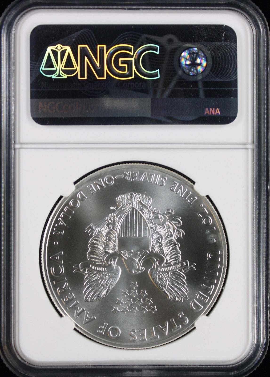 2020-S Silver Eagle NGC MS70 First Day of Issue Mercanti Signed