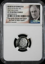 2015 March of Dimes Set NGC PF70 Ultra Cameo