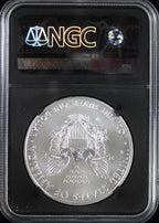2020-W Silver Eagle NGC MS70 First Day of Issue Mercanti Signed