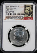 2018-S Kennedy Reverse Proof NGC Light Finish PF 70 Rev PF