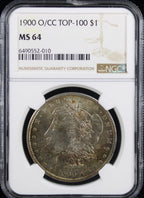 1900-O/CC Top-100 $1 NGC MS64