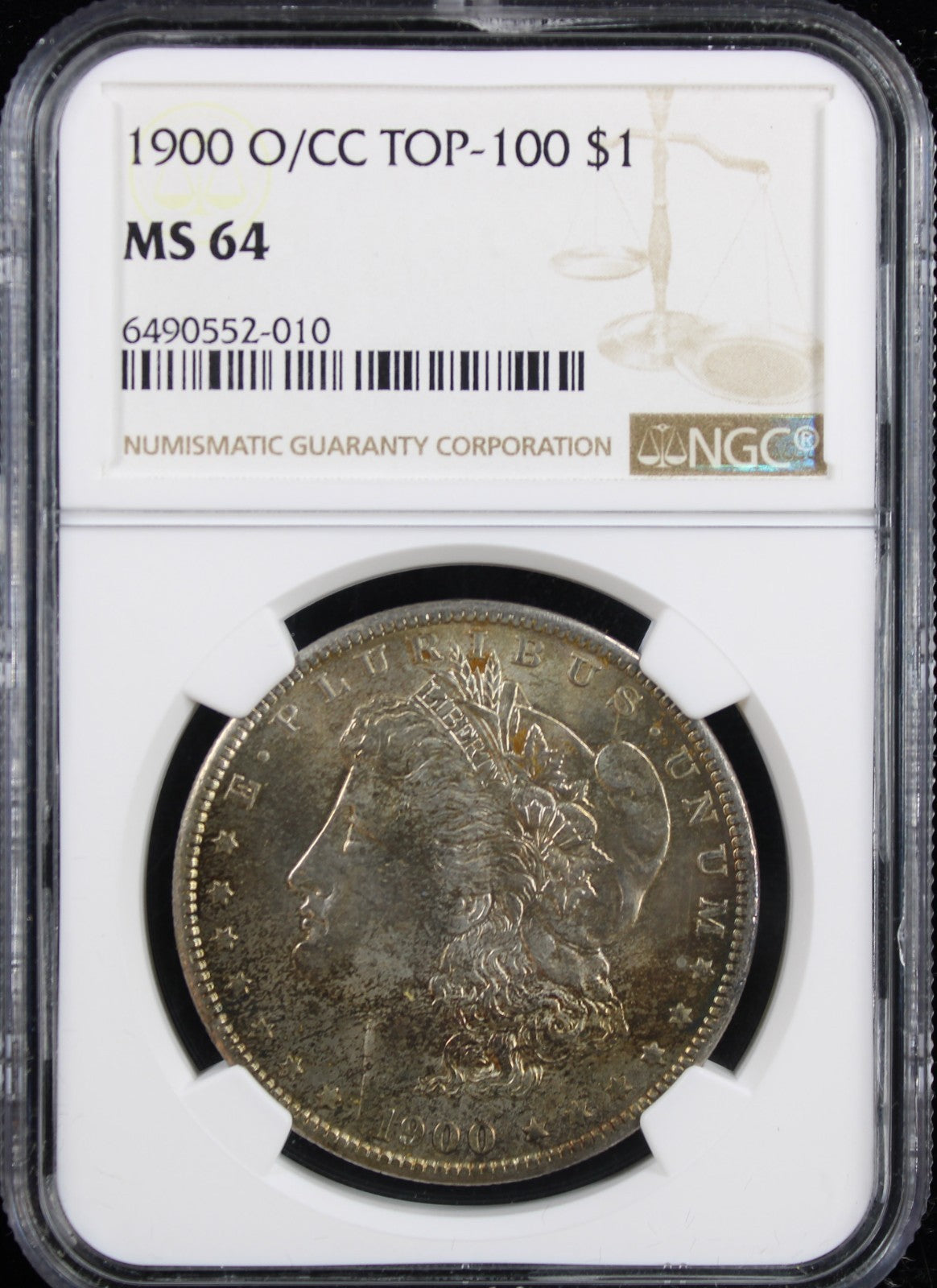 1900-O/CC Top-100 $1 NGC MS64
