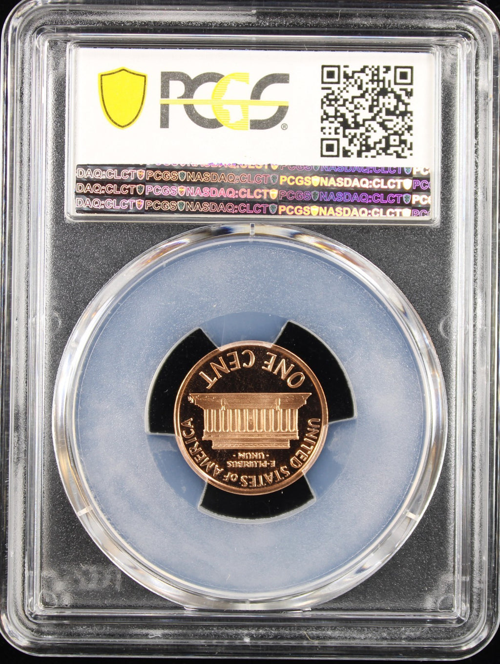 1992-S 1c PCGS PR70RD DCAM