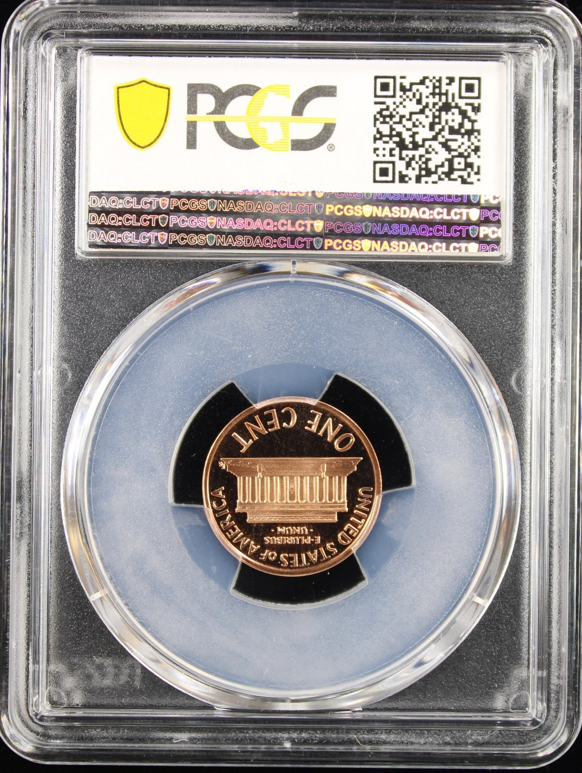 1992-S 1c PCGS PR70RD DCAM