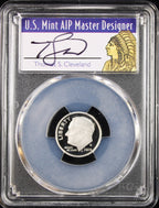 2020-S Silver 10c PCGS PR70DCAM Cleveland Signed