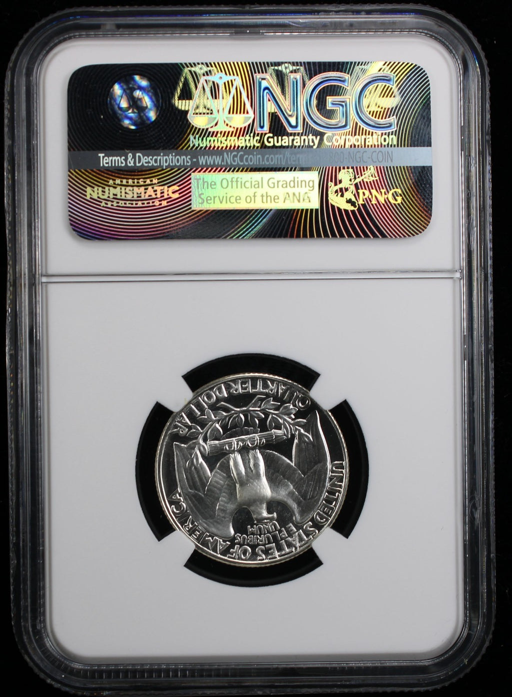 1956 Proof Washington Silver Quarter 25c NGC PF69 Cameo