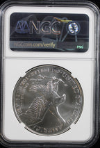 2021 Silver Eagle NGC MS70 Guadioso Signed Type 2 First Day of Issue