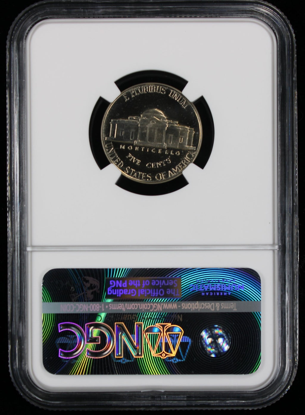 1950 Jefferson Proof Nickel 5c NGC PF67 Cameo