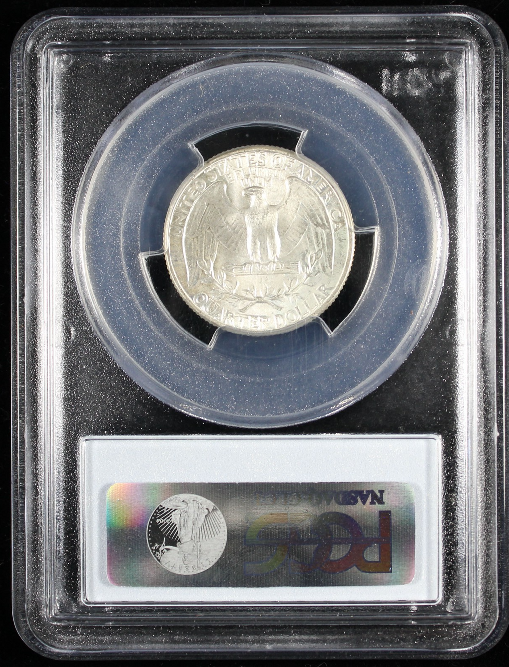1939 Washington Silver Quarter 25c PCGS MS64