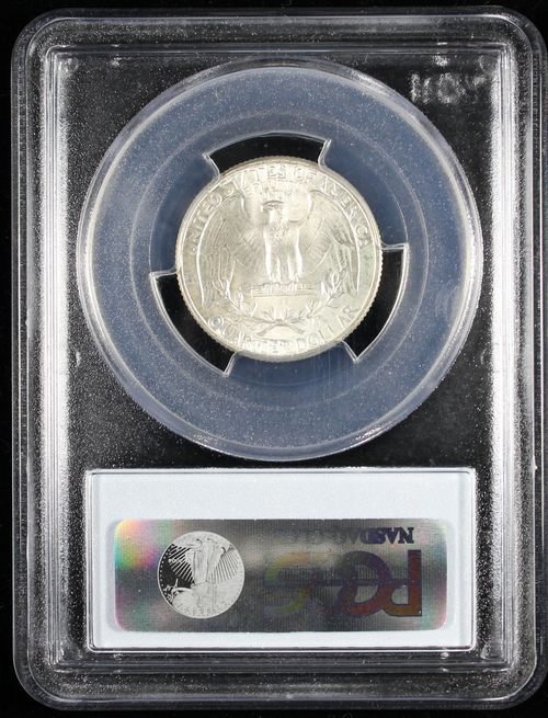 1939 Washington Silver Quarter 25c PCGS MS64