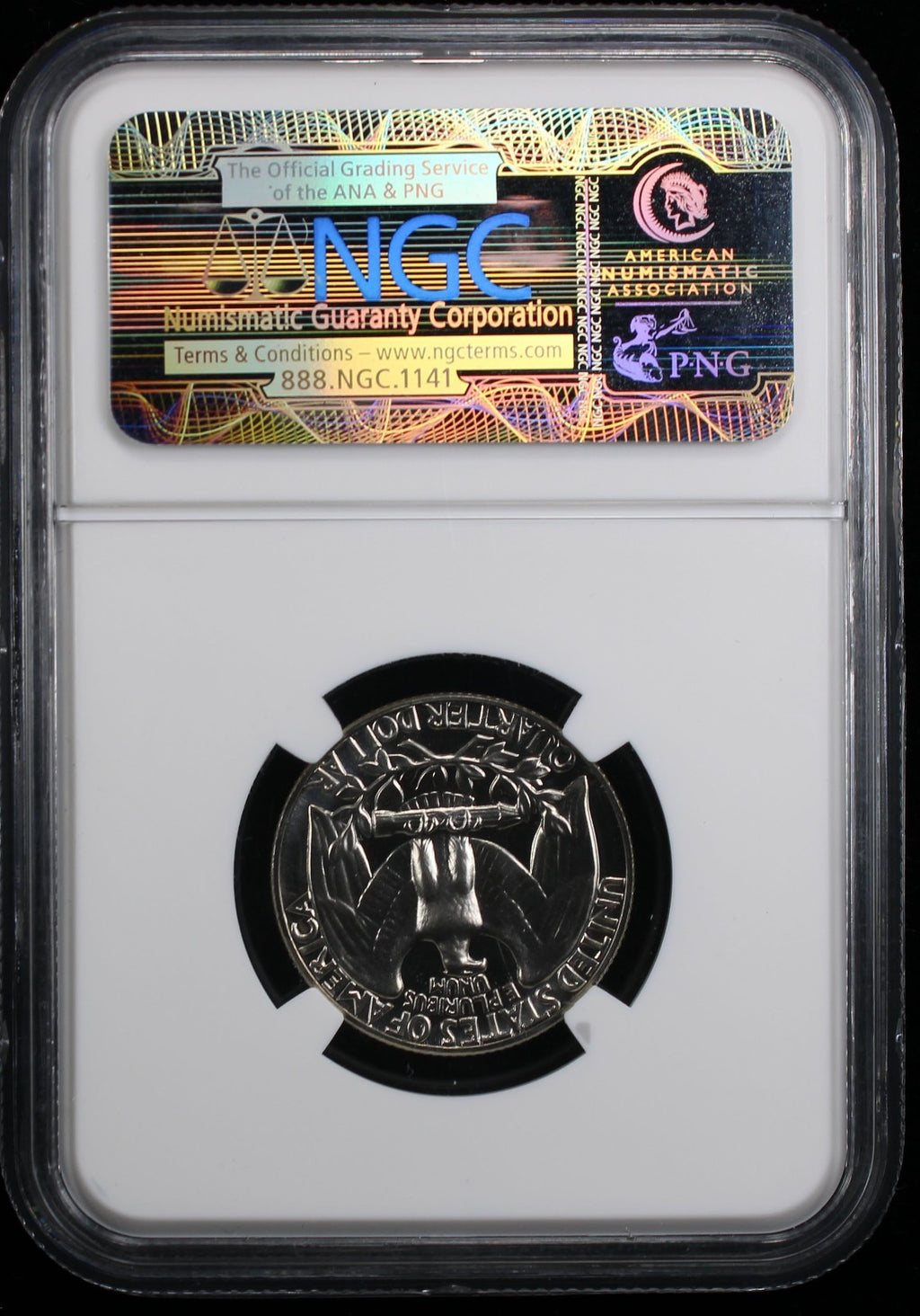 1970-S Proof Washington Quarter 25c NGC PF69