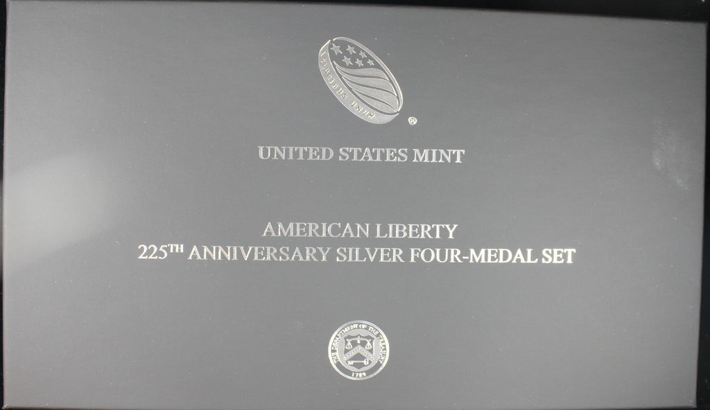 2017 Four Coin Liberty Set OGP