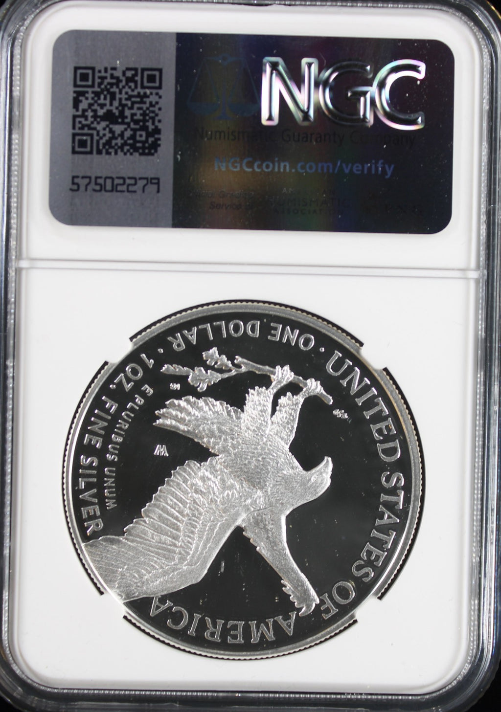 2024-W Silver Eagle NGC PF70UCAM Guadisoso Signed Advance Releases