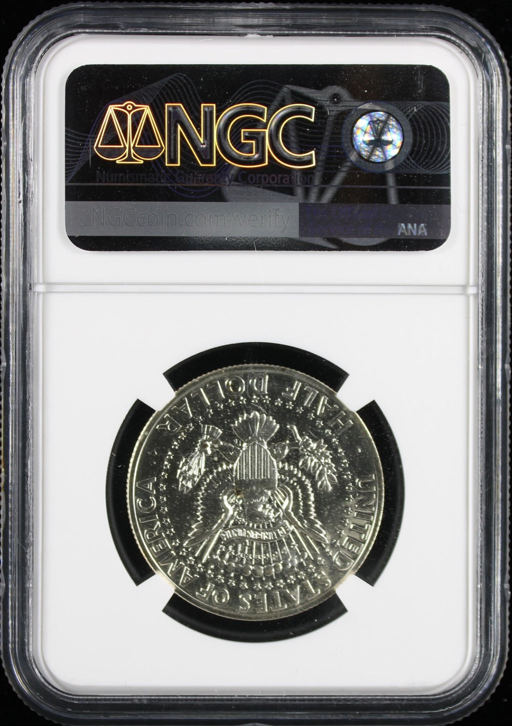 1964 Kennedy Proof Half Dollar 50c NGC PF 63 Accent Hair
