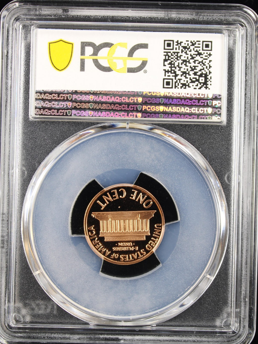 1992-S 1c PCGS PR70RD DCAM
