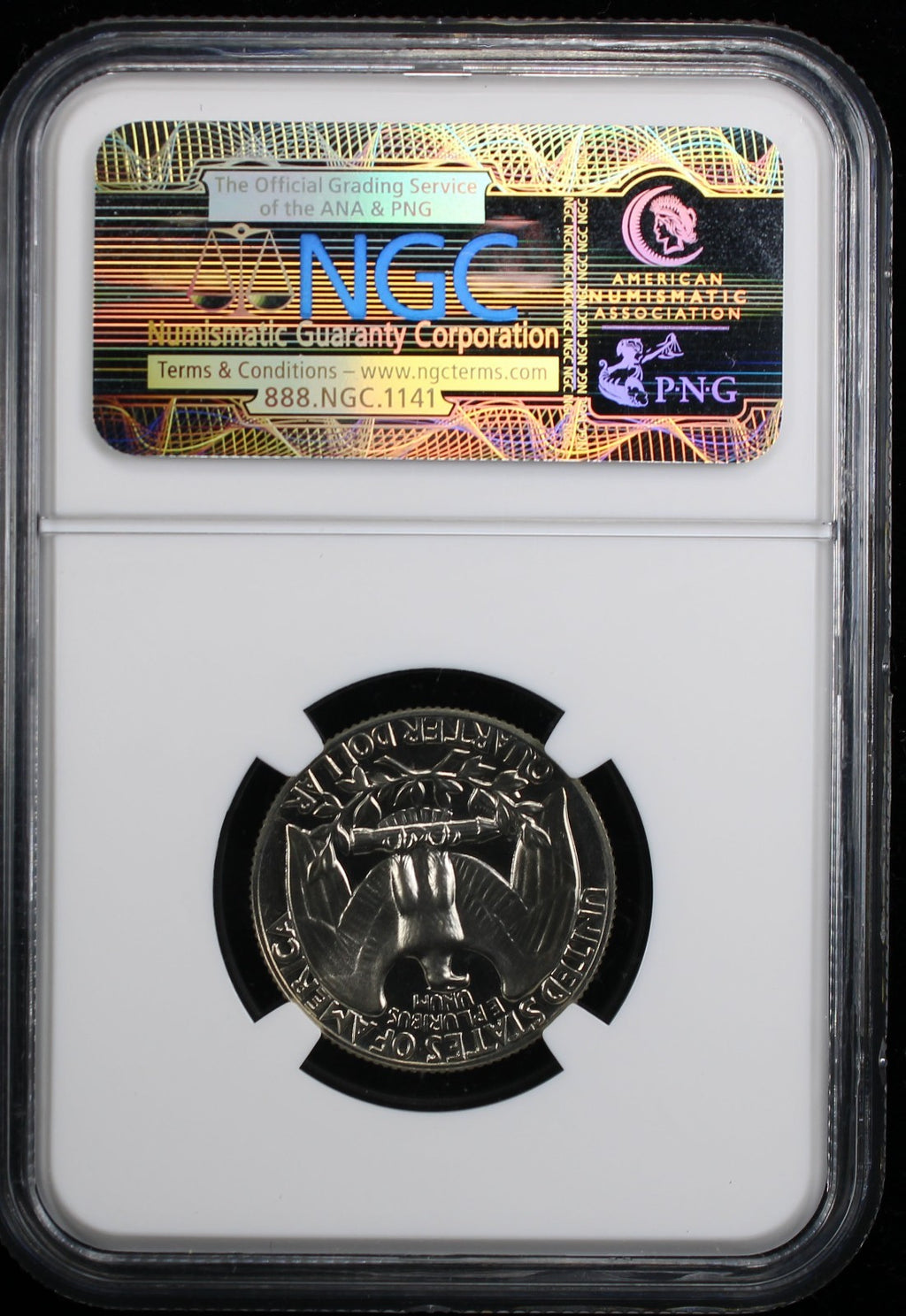 1971-S Proof Washington Quarter 25c NGC PF69
