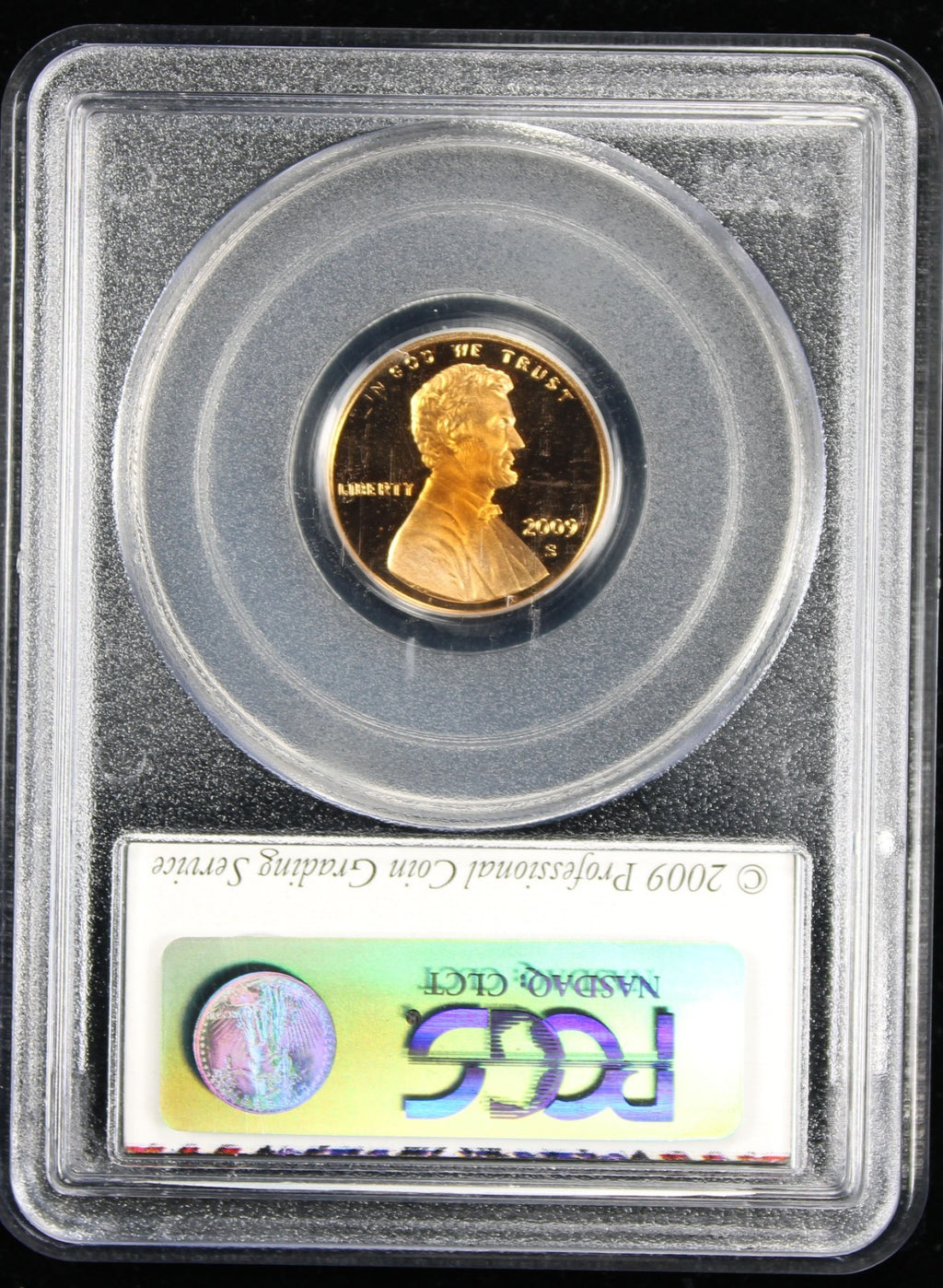 2009-S Proof Lincoln Cent 1c PCGS PR69 Rd RED Deep Cameo Lincoln Professional