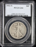 1921-S Walking Liberty Half Dollar 50c PCGS G04