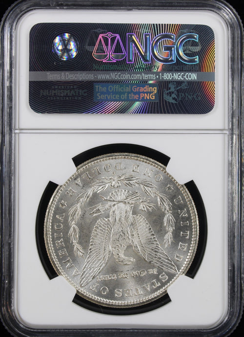 1879-S $1 Morgan NGC MS65 Smithsonian Institution Label