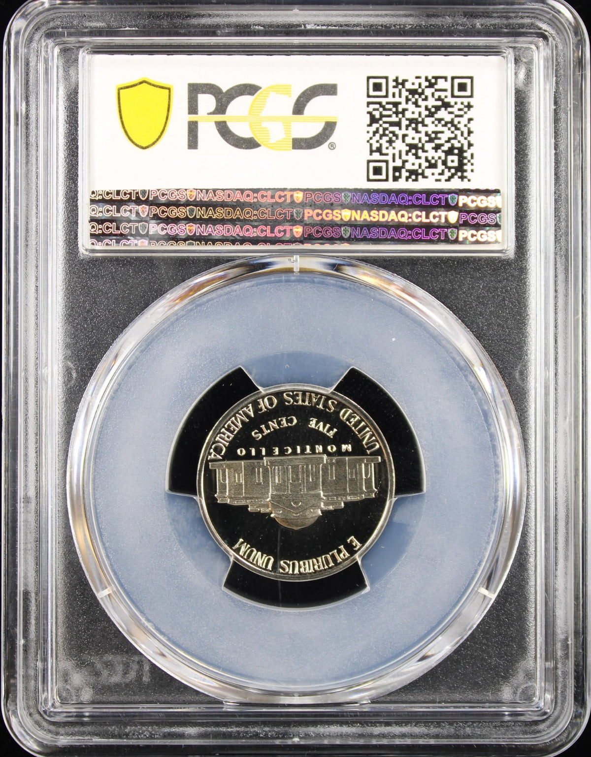 1987-S 5c Jefferson PCGS PR70DCAM