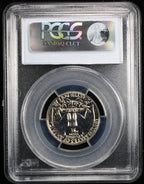 1969-S Proof Washington Quarter 25c PCGS PR69