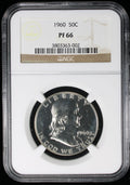1960 Franklin Proof Half Dollar 50c NGC PF66
