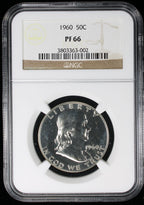 1960 Franklin Proof Half Dollar 50c NGC PF66