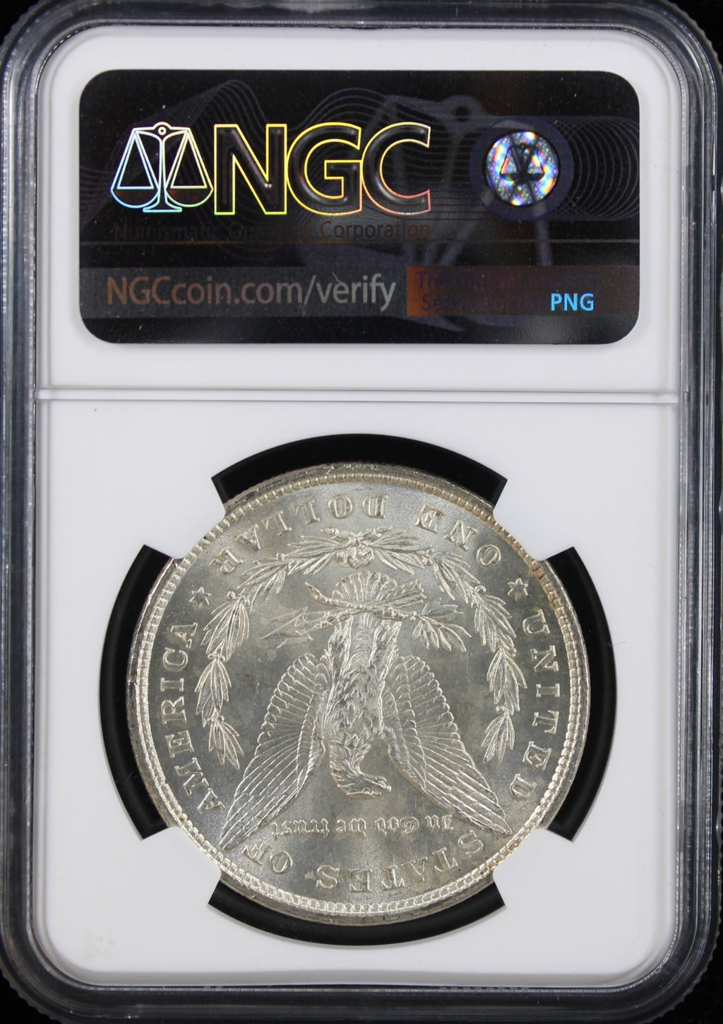 1878 8TF $1 Morgan NGC MS63