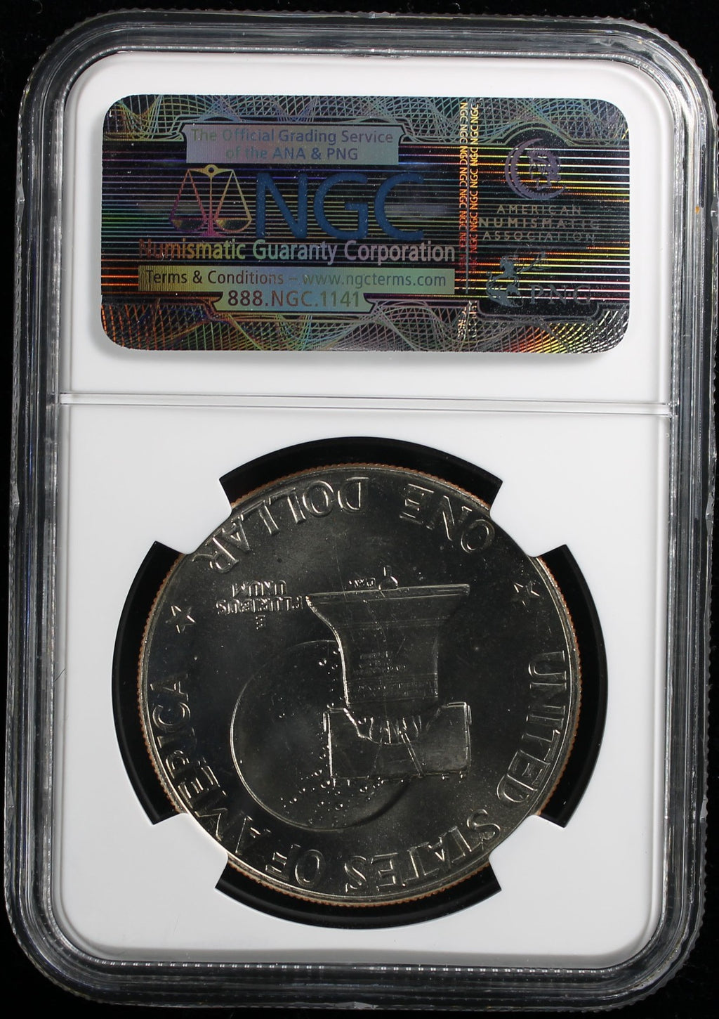1976-D Eisenhower Clad Dollar $1  PCGS MS67 Type 2