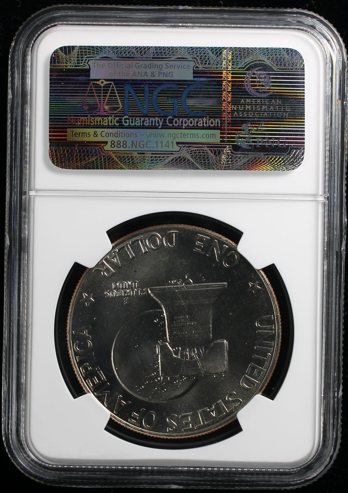 1976-D Eisenhower Clad Dollar $1  PCGS MS67 Type 2