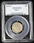 1913-S Buffalo Nickel 5c PCGS G04 Type 2