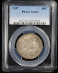 1957 Franklin Half Dollar 50c PCGS MS65