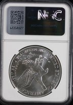 2025 Silver Eagle NGC MS70 Guadioso Signed First Day of Issue