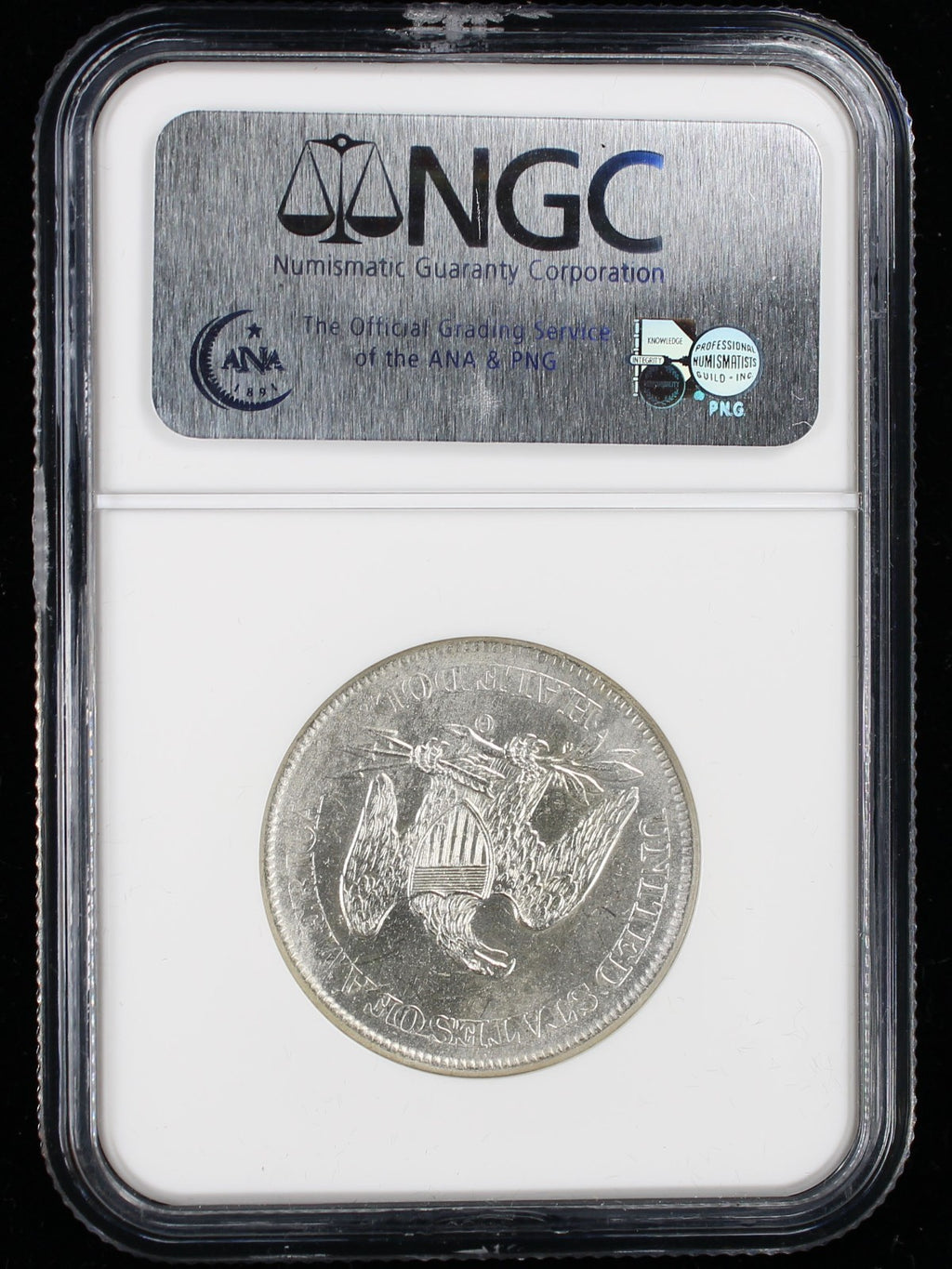 1861-O 50c Shipwreck Effect (B) UNC Louisiana States Issue NGC